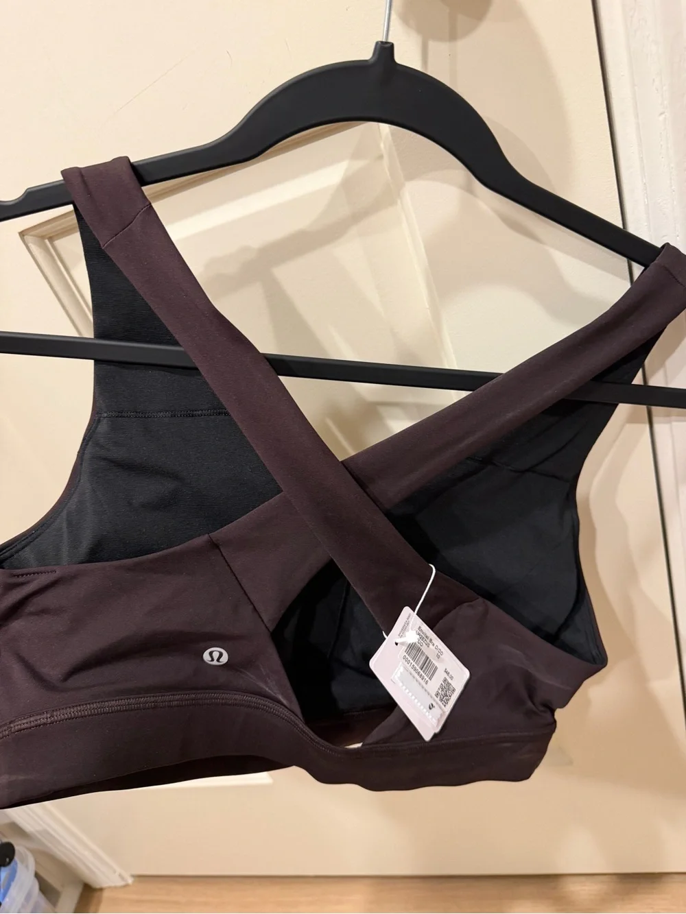 lululemon athletica sports Bra in Dark Plum